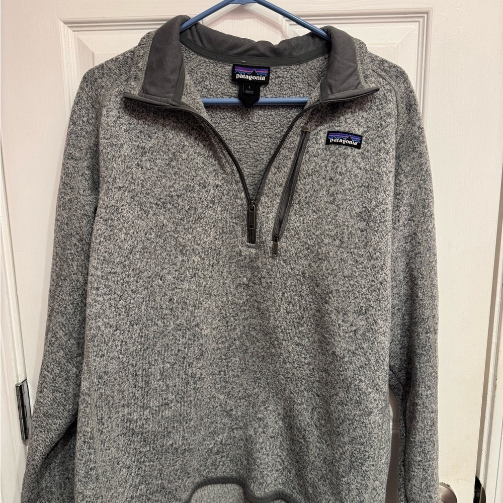 Patagonia Gray Men's Better Sweater SZ- L
